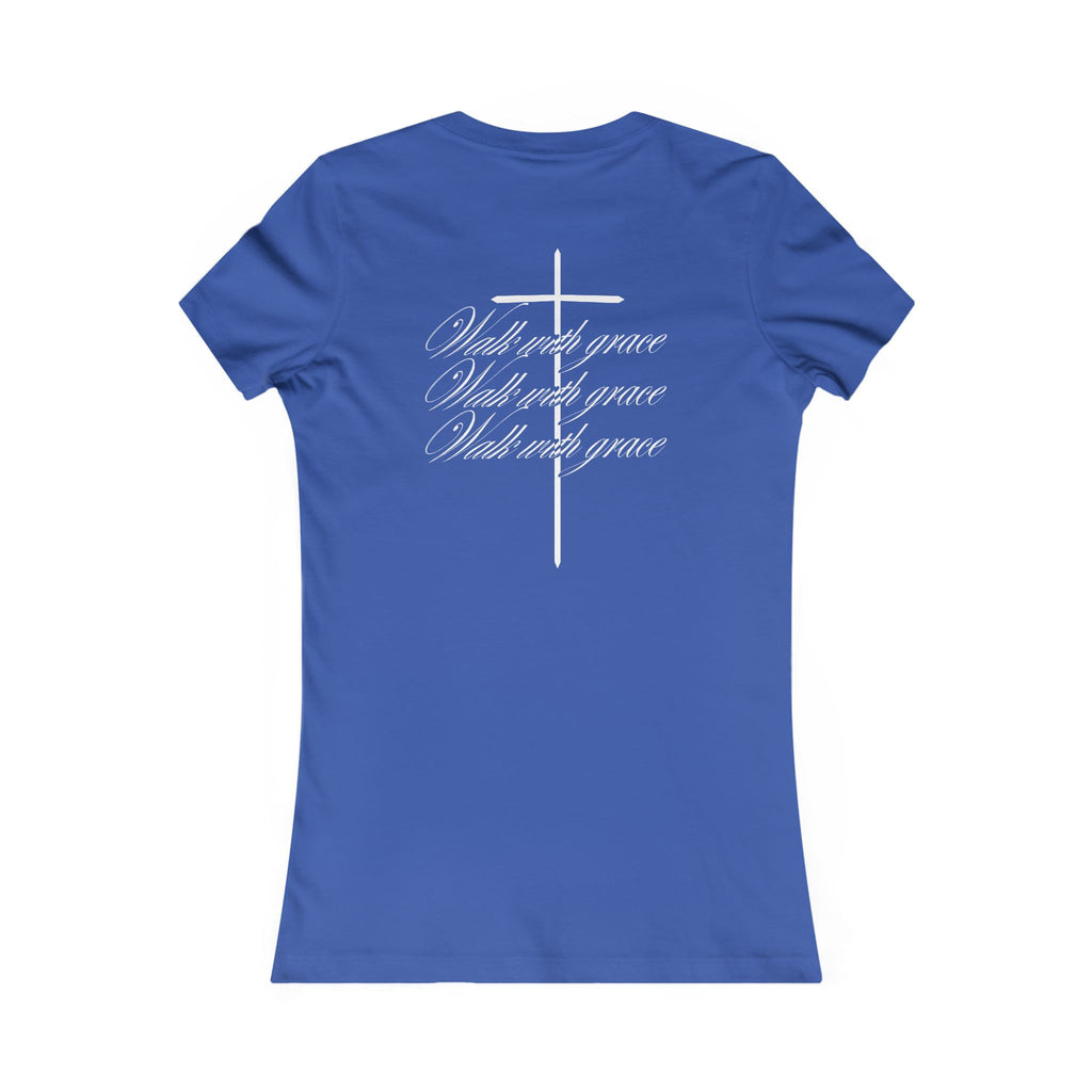'Walk with Grace' Cross Graphic Tee