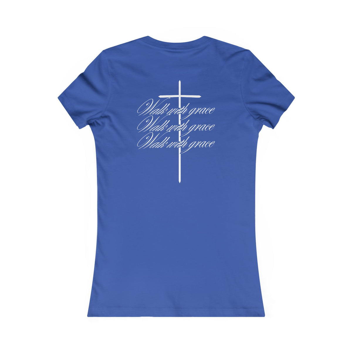 'Walk with Grace' Cross Graphic Tee
