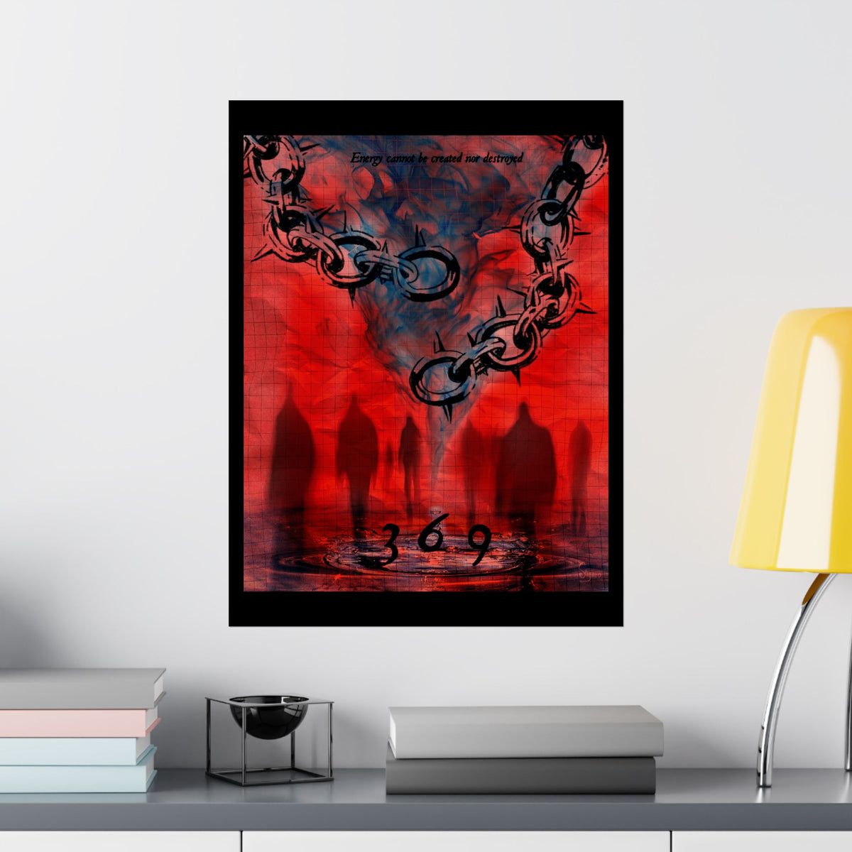 3-6-9 matte poster