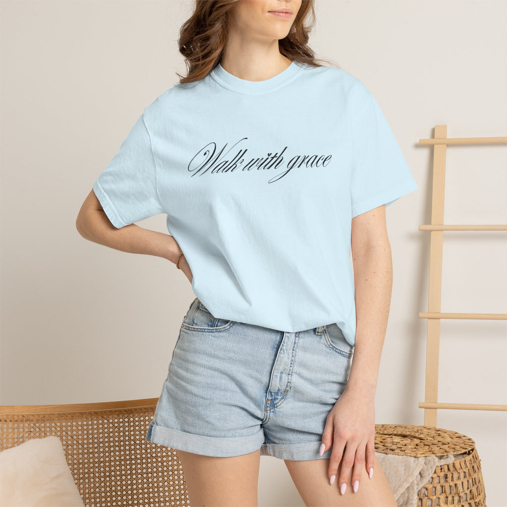 Walk With Grace-Rose T-shirt