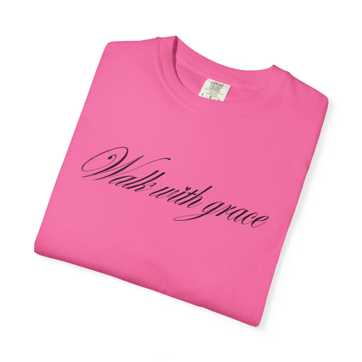 Walk With Grace-Rose T-shirt