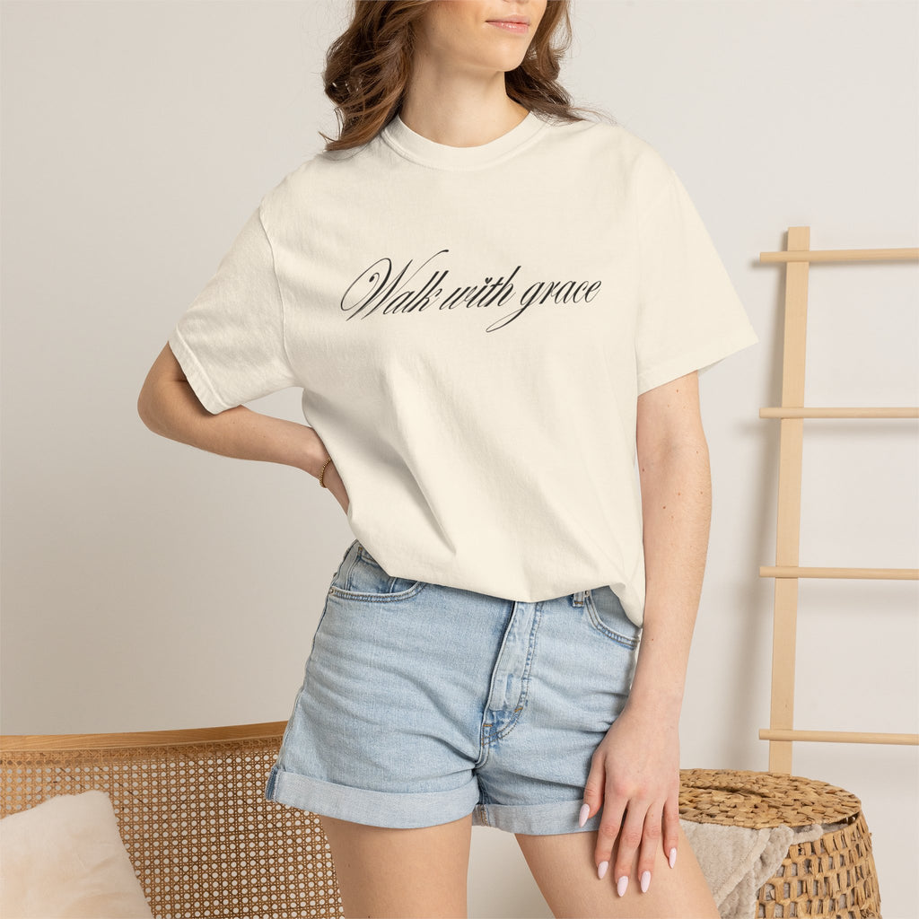 Walk With Grace-Rose T-shirt