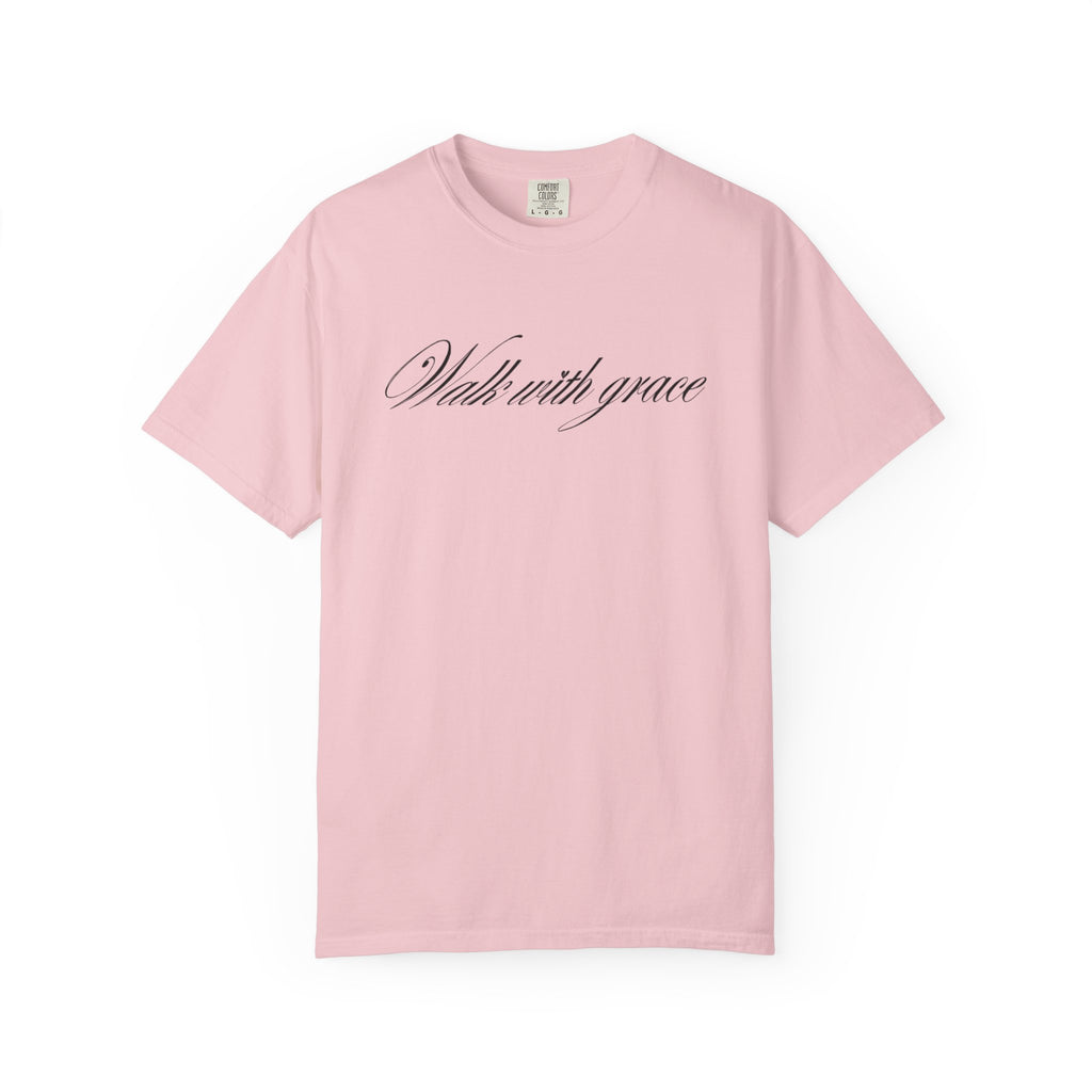 Walk With Grace-Rose T-shirt