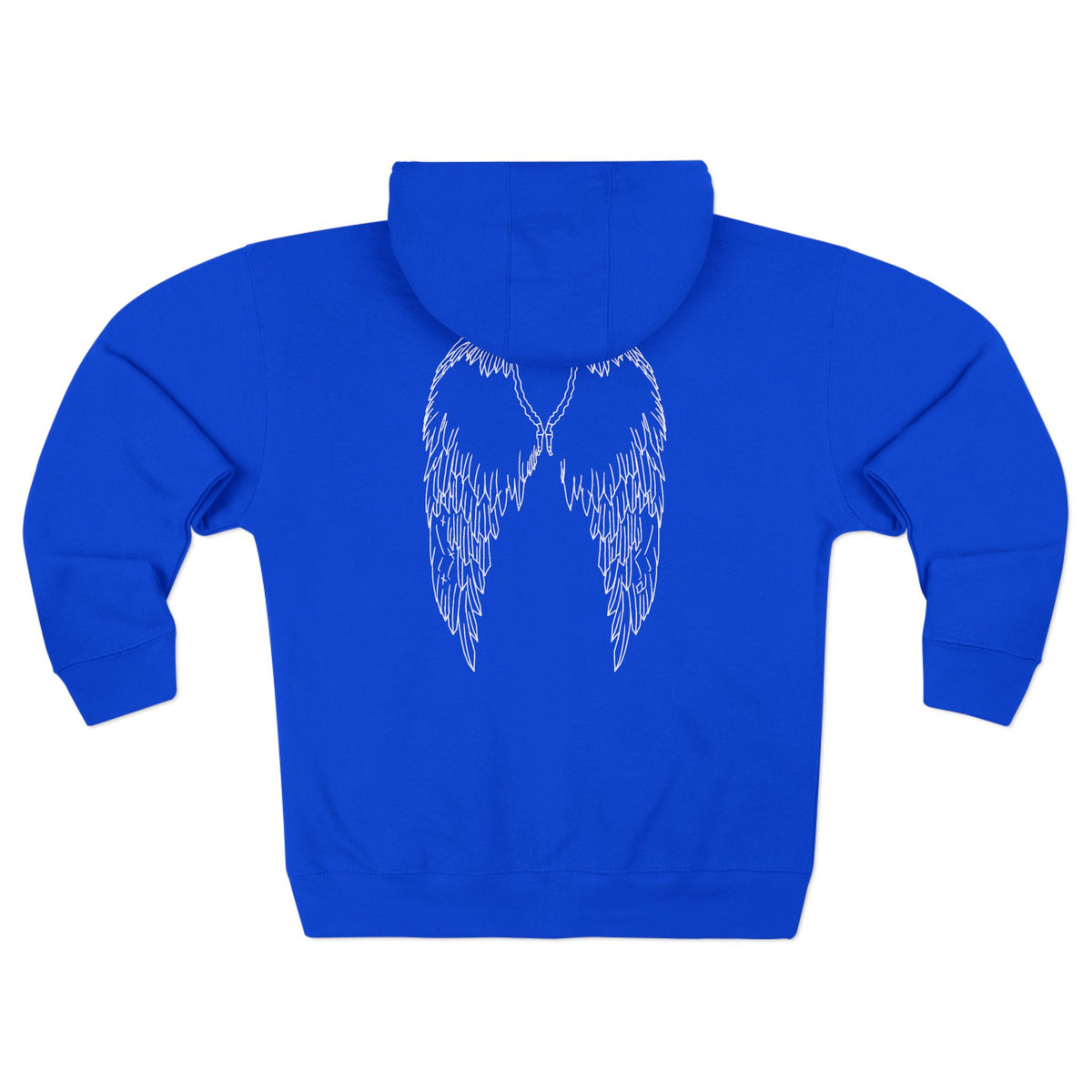 Walk With Grace /Angel wing Zip Hoodie