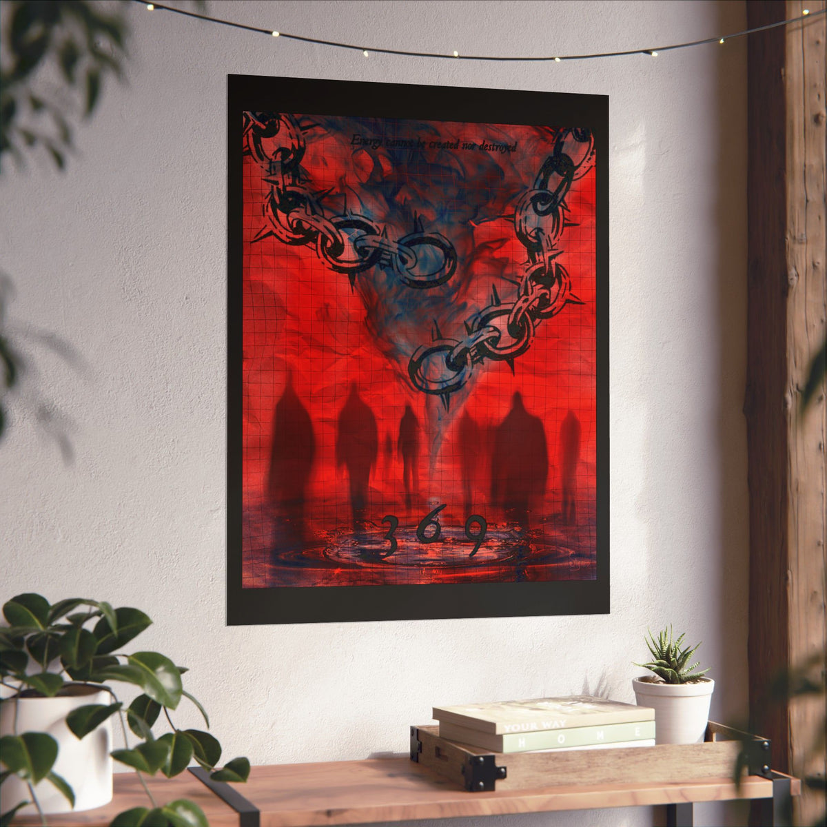 3-6-9 matte poster