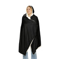 Angel Wings Hooded Blanket – Black Snuggle Blanket with angel wings