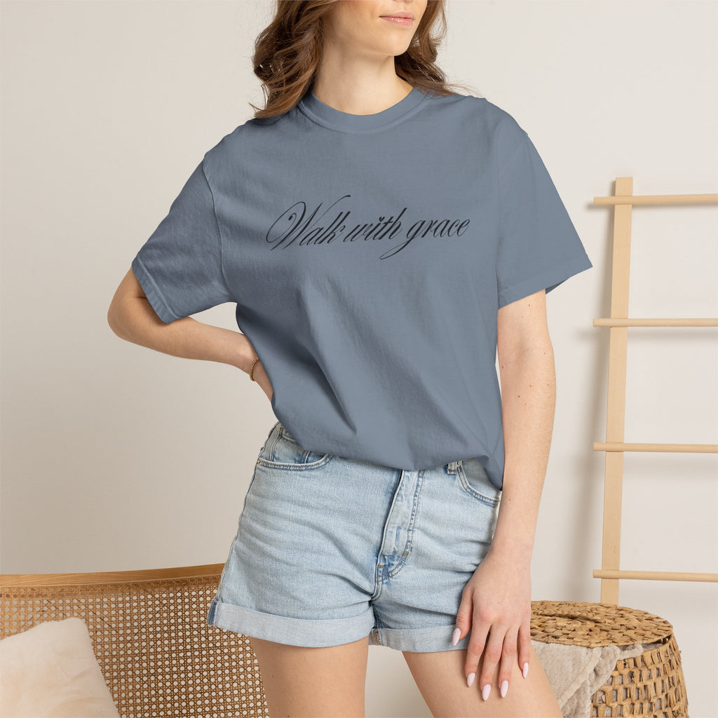 Walk With Grace-Rose T-shirt