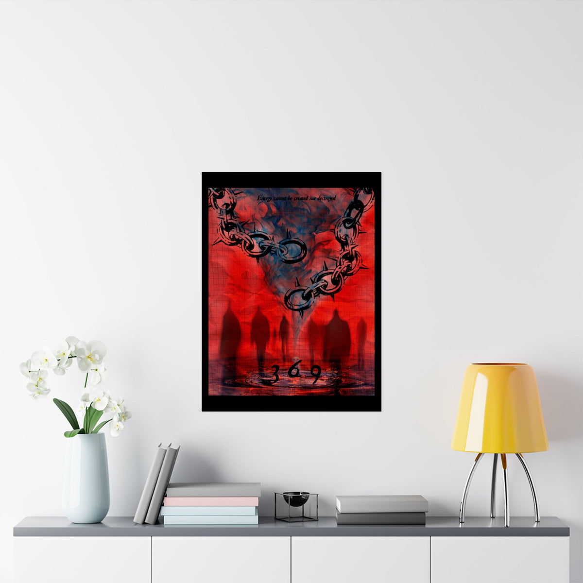 3-6-9 matte poster