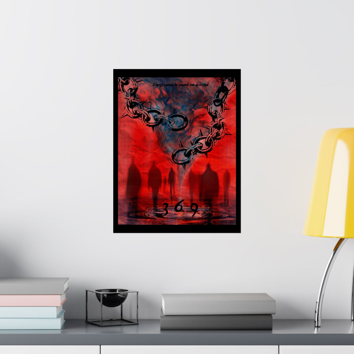 3-6-9 matte poster
