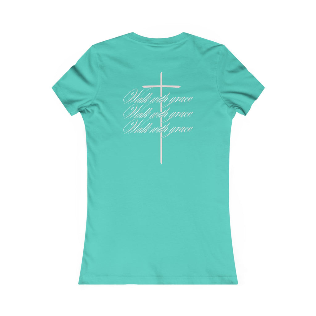 'Walk with Grace' Cross Graphic Tee
