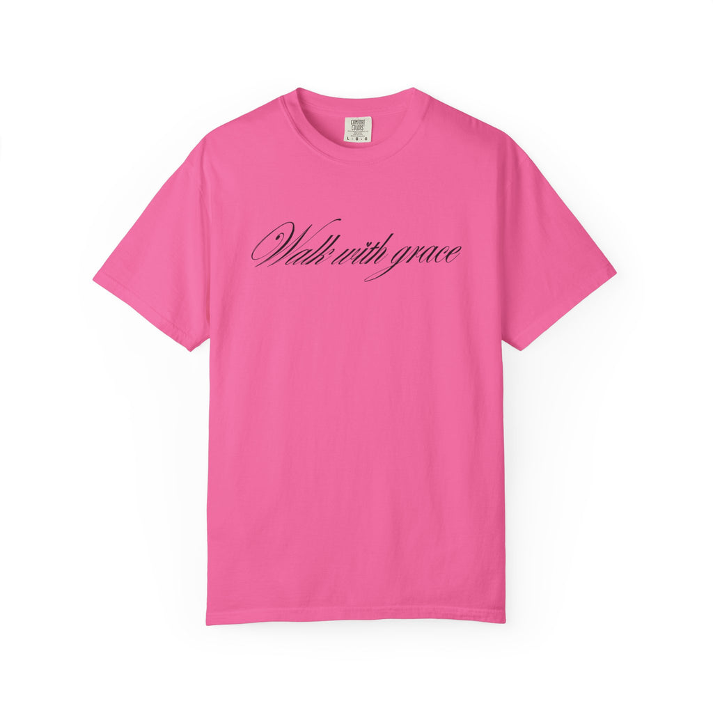 Walk With Grace-Rose T-shirt