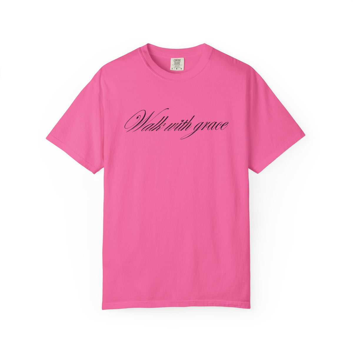 Walk With Grace-Rose T-shirt