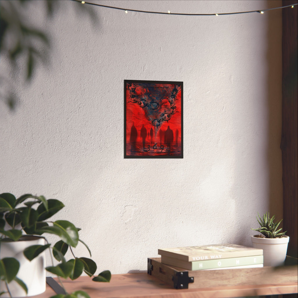 3-6-9 matte poster