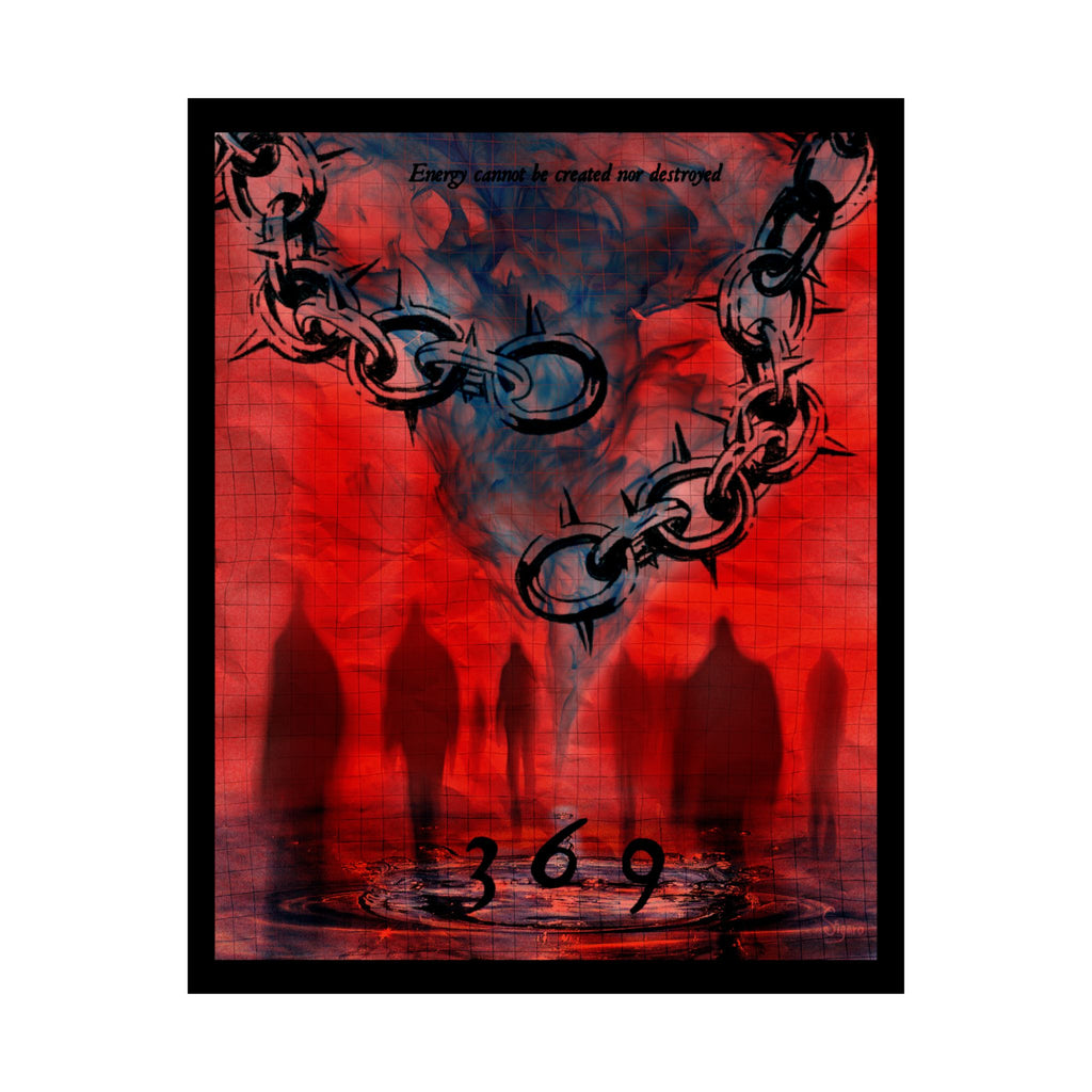 3-6-9 matte poster