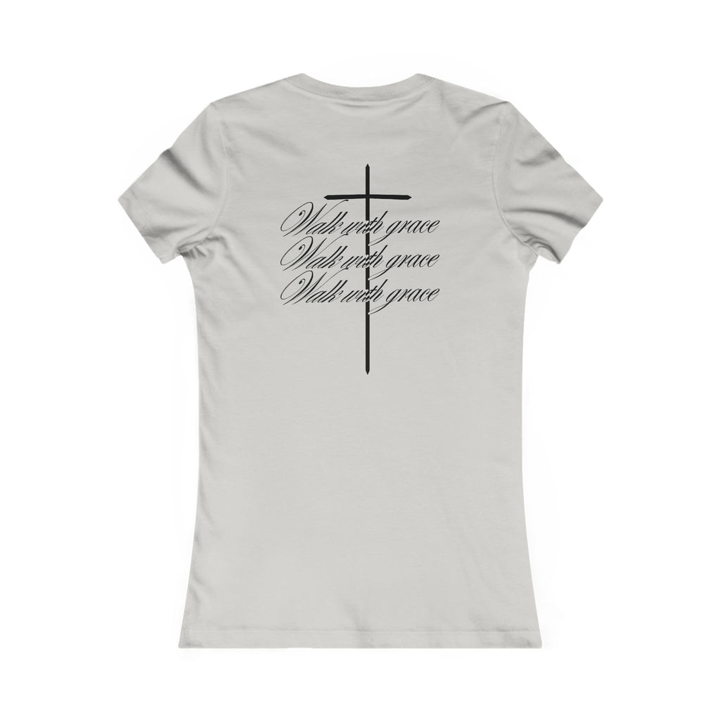 'Walk with Grace' Cross Graphic Tee